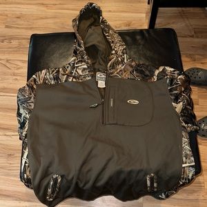Waterfowl drake water repellent insulated jacket